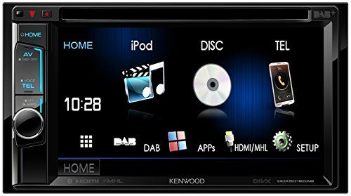 Kenwood DDX-5016DAB - 6.2” DAB DVD CD MP3 USB Bluetooth Car AV Stereo Radio Tuner Player