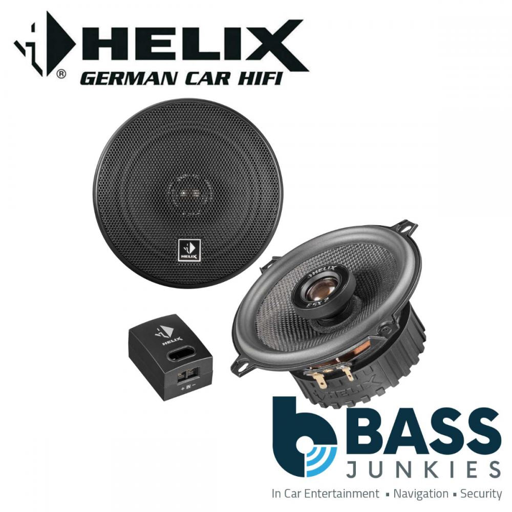 Helix E 5X.2 - 5.25" 130mm 300 Watts 2 Way coaxial System Car Van Speakers