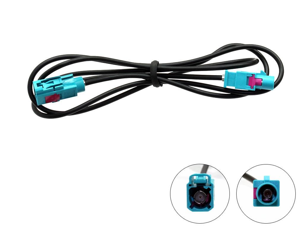 Connects2 CT27AA117 - Car Stereo 1 Meter Male Fakra to Female Fakra Extension Aerial Adaptor