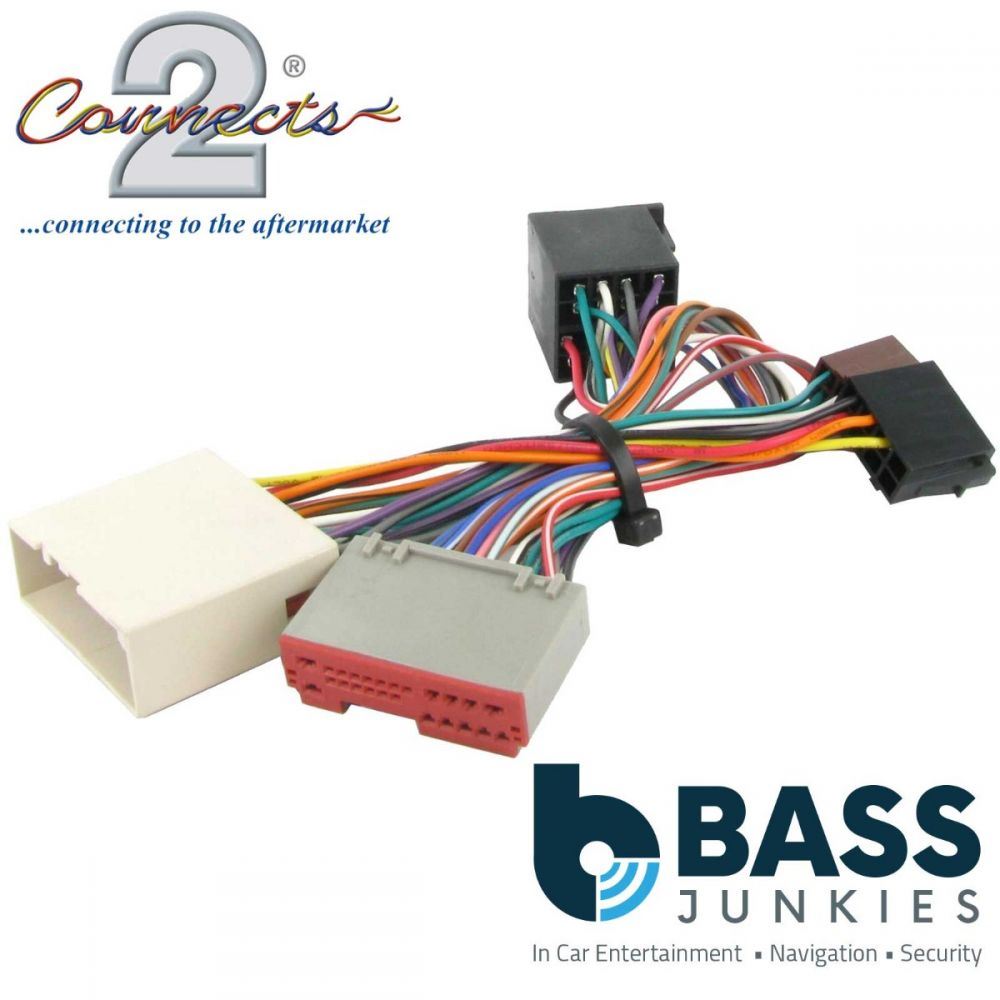 Connects2 CT10FD04 - Ford Fiesta & Fusion 2002 - 2005 Parrot SOT T-Harness Cable Wiring Lead