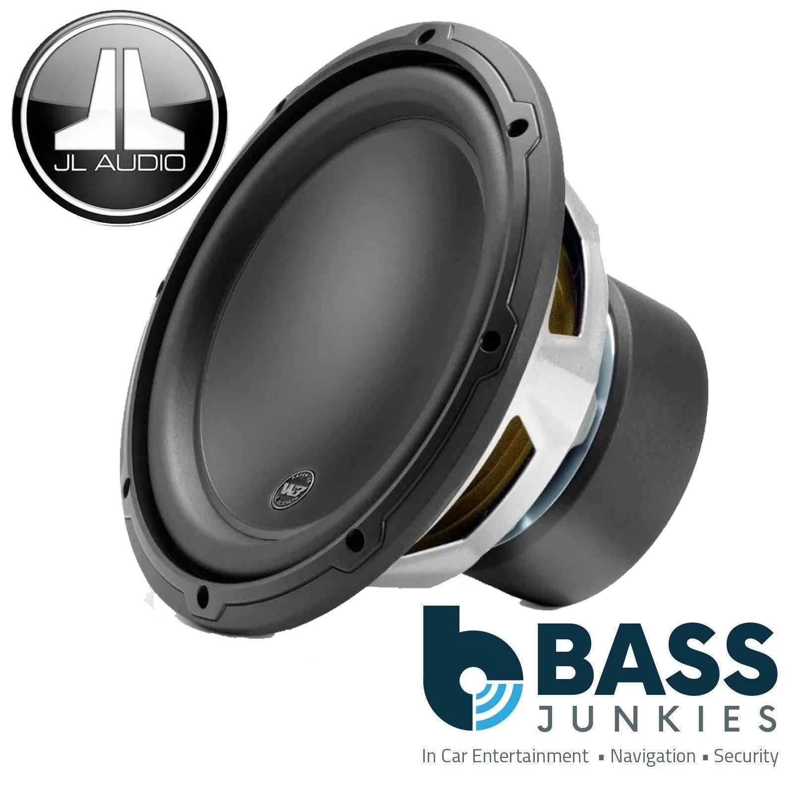 JL Audio 12W3V3-4 - 12" Inch 500 Watts W3 4 Ohm Car Sub Subwoofer