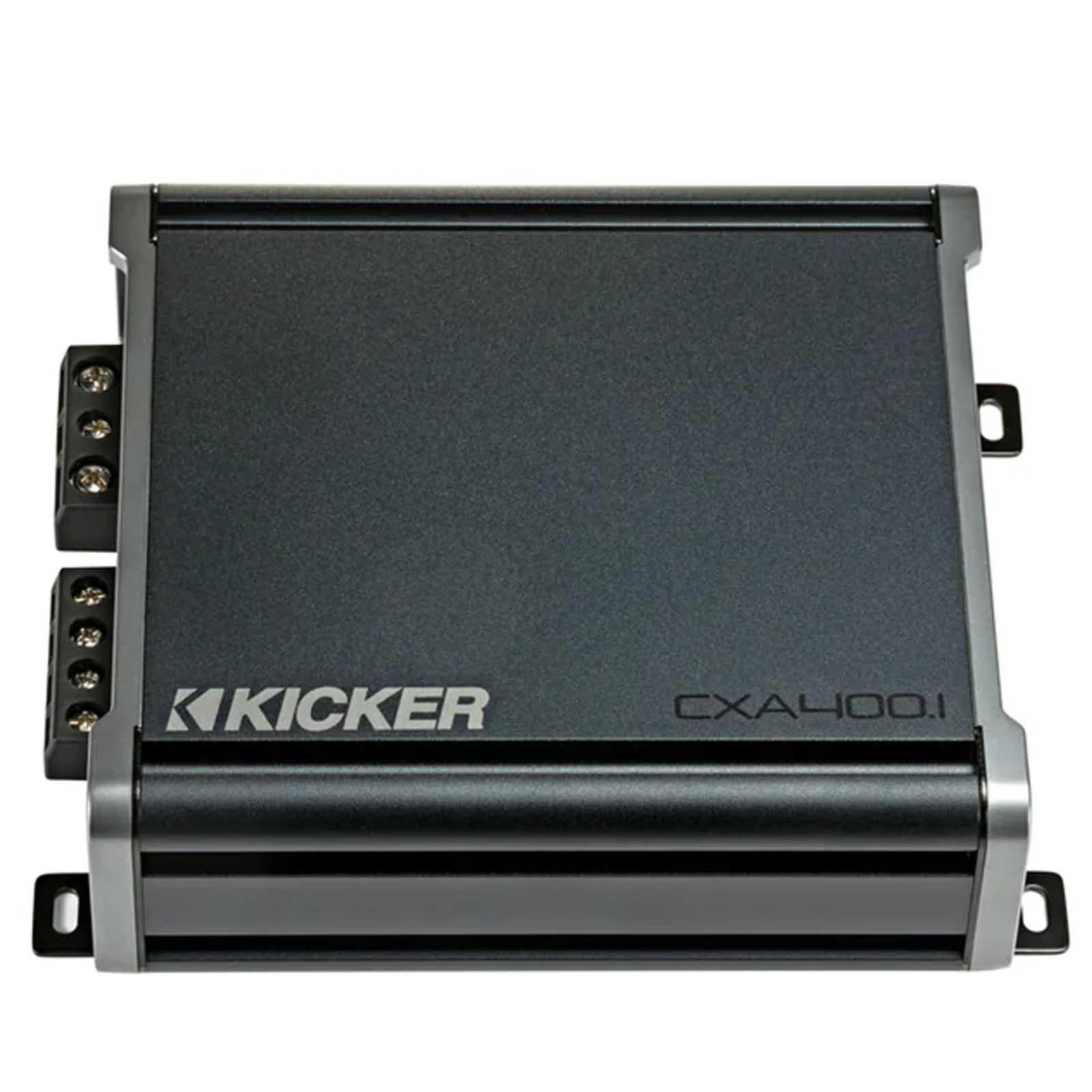 Kicker 46CXA4001 - 400 Watts Monoblock Class D Car Subwoofer Amp Amplifier
