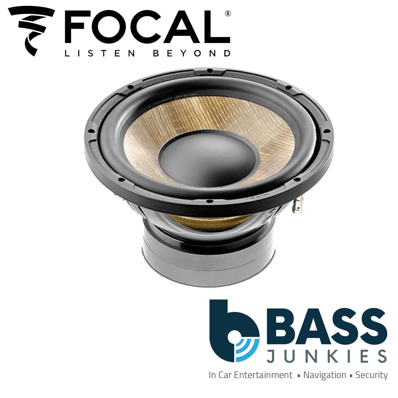 Focal P25F - PERFORMANCE FLAX SERIES 600 Watts 4 Ohms 25mm 10" Car Subwoofer SVC