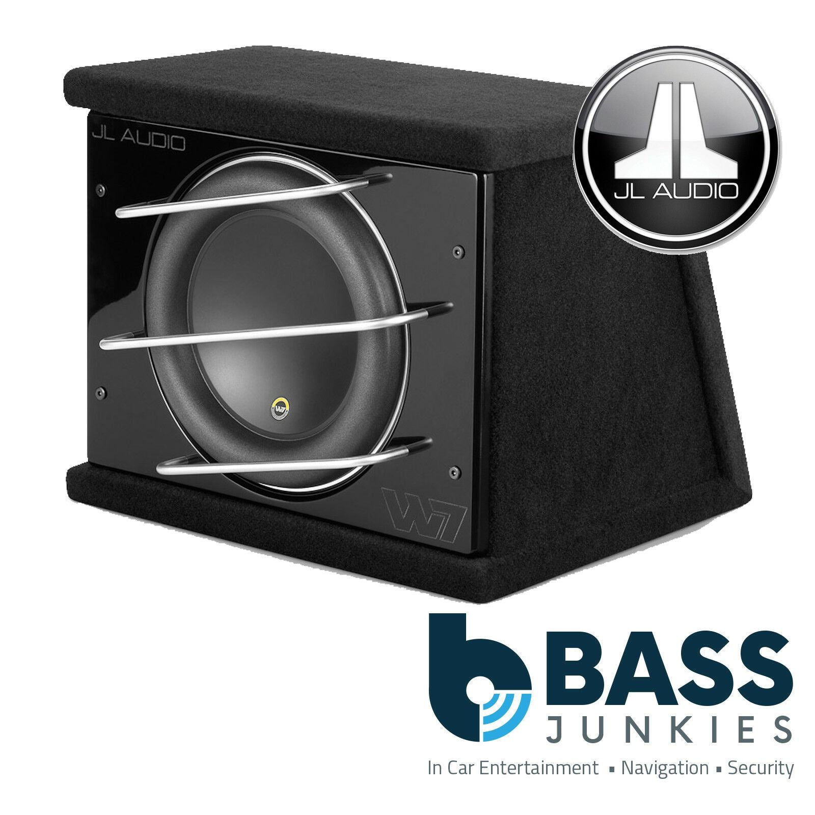 JL Audio CLS112RG-W7AE - ProWedge Sealed Enclosure with Single 12" 1000 Watts Driver (12W7-3)