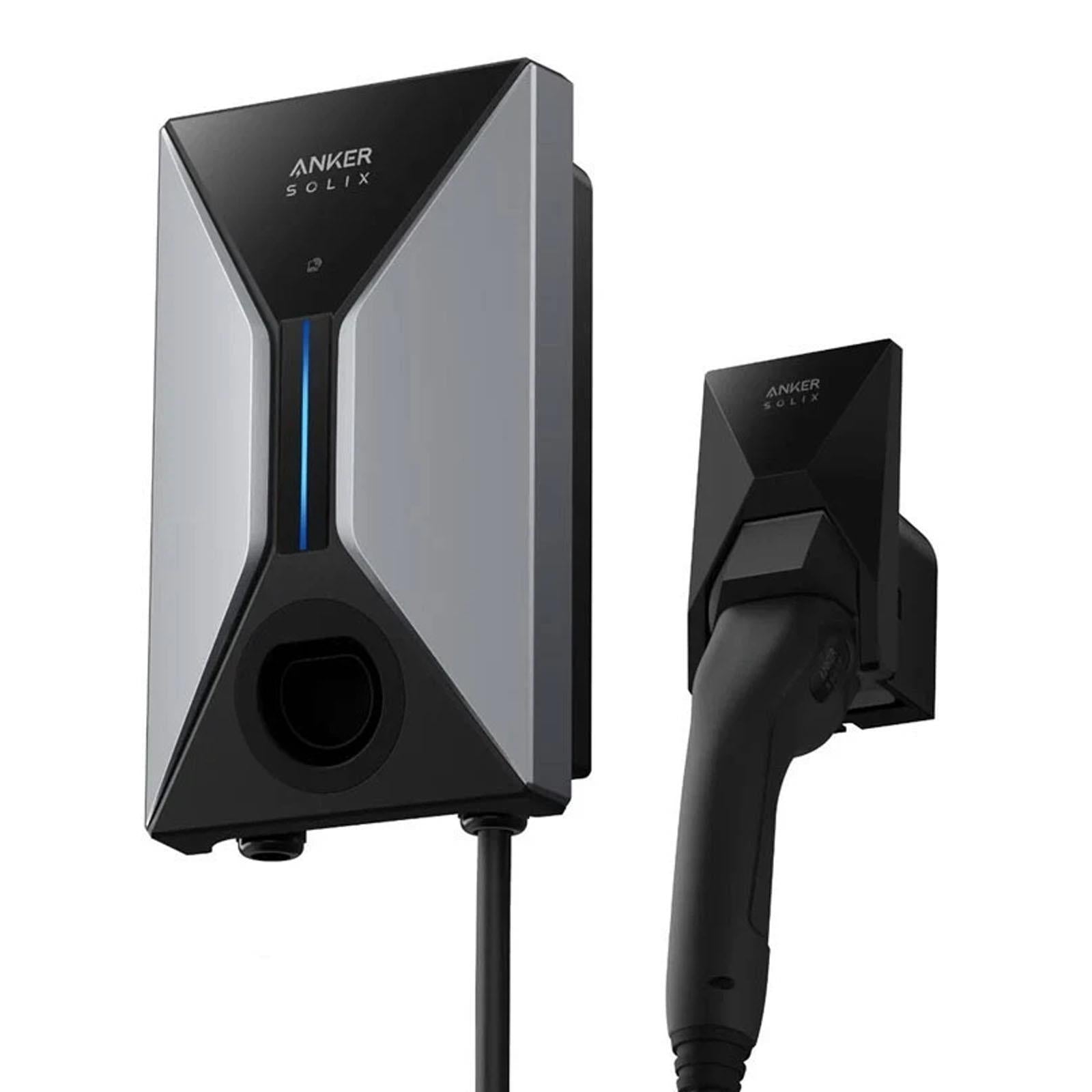 Anker SOLIX - Smart EV Charger 7.4kW Type 2 Socket EV Charger with RFID Access