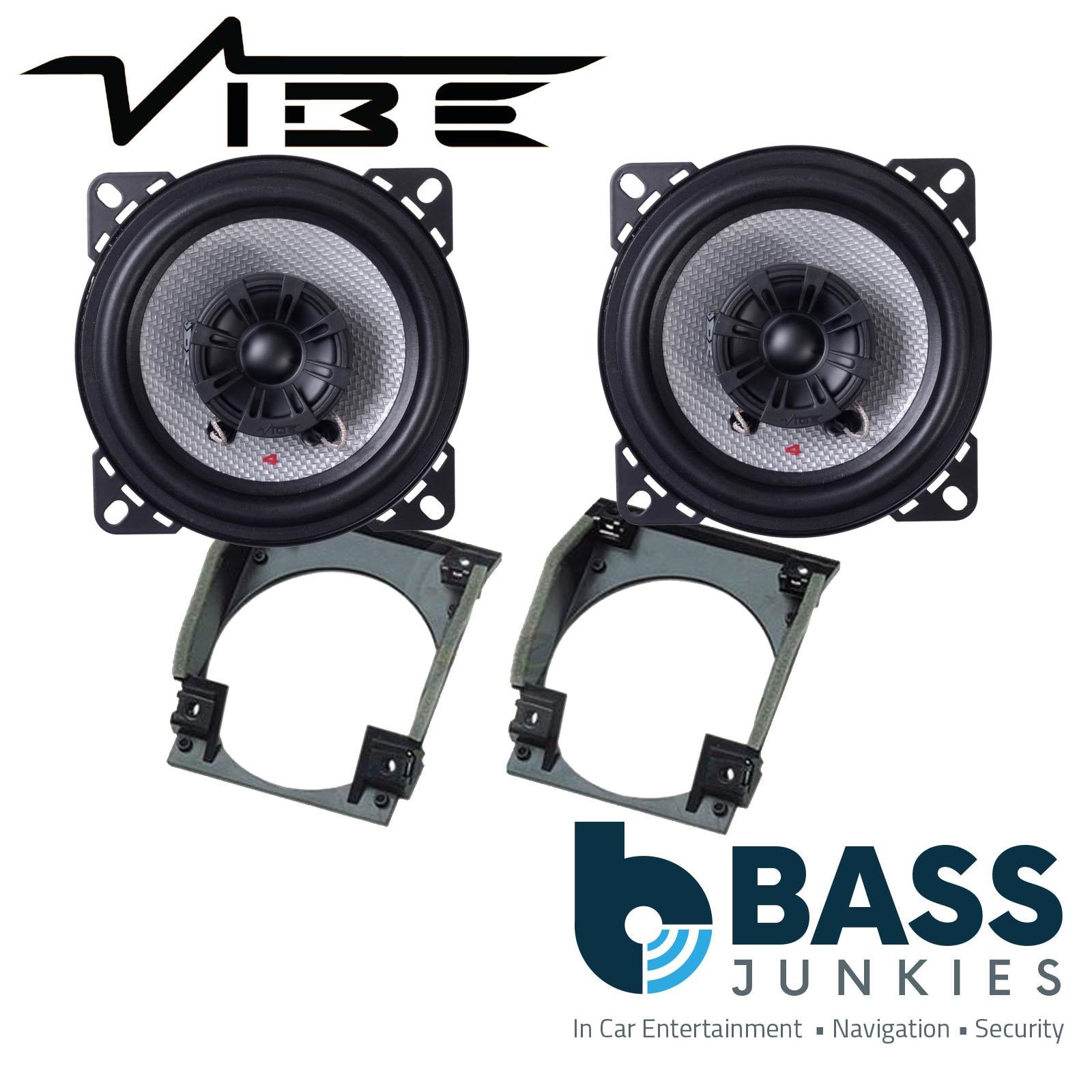 Vive PULSE4 100mm/10cm/4" 2-Way Coaxial Car speakers (Per Pair Max 240|80 watts RMS) Fits Renault Twingo 1993-00