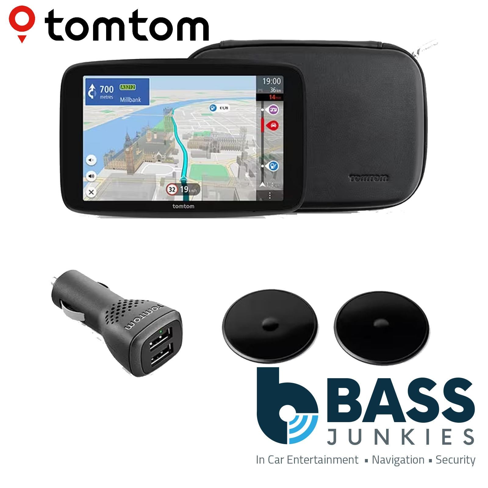 TomTom GO Camper Max 2nd Gen Premium 7" Portable Sat Nav Caravan Motorhome