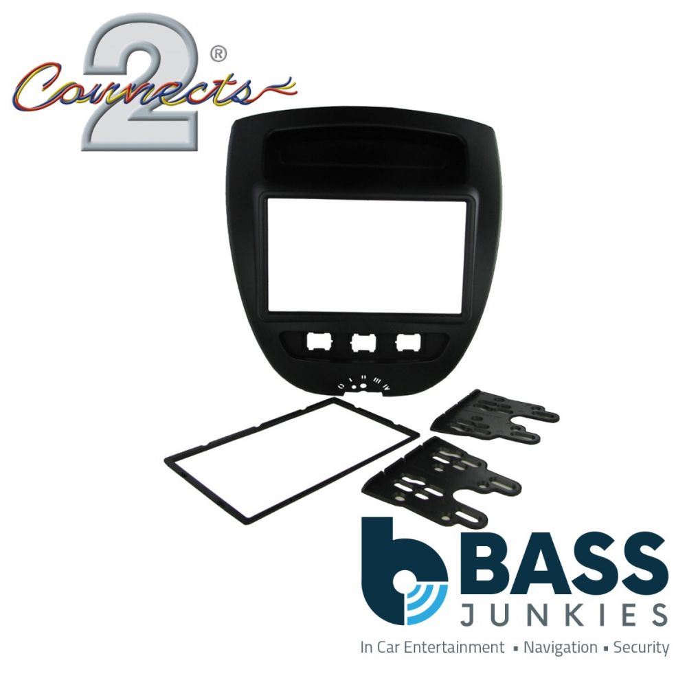 Connects2 CT23PE07 Peugeot 107 2005 - 2014 Car Stereo Double Din Fascia Panel