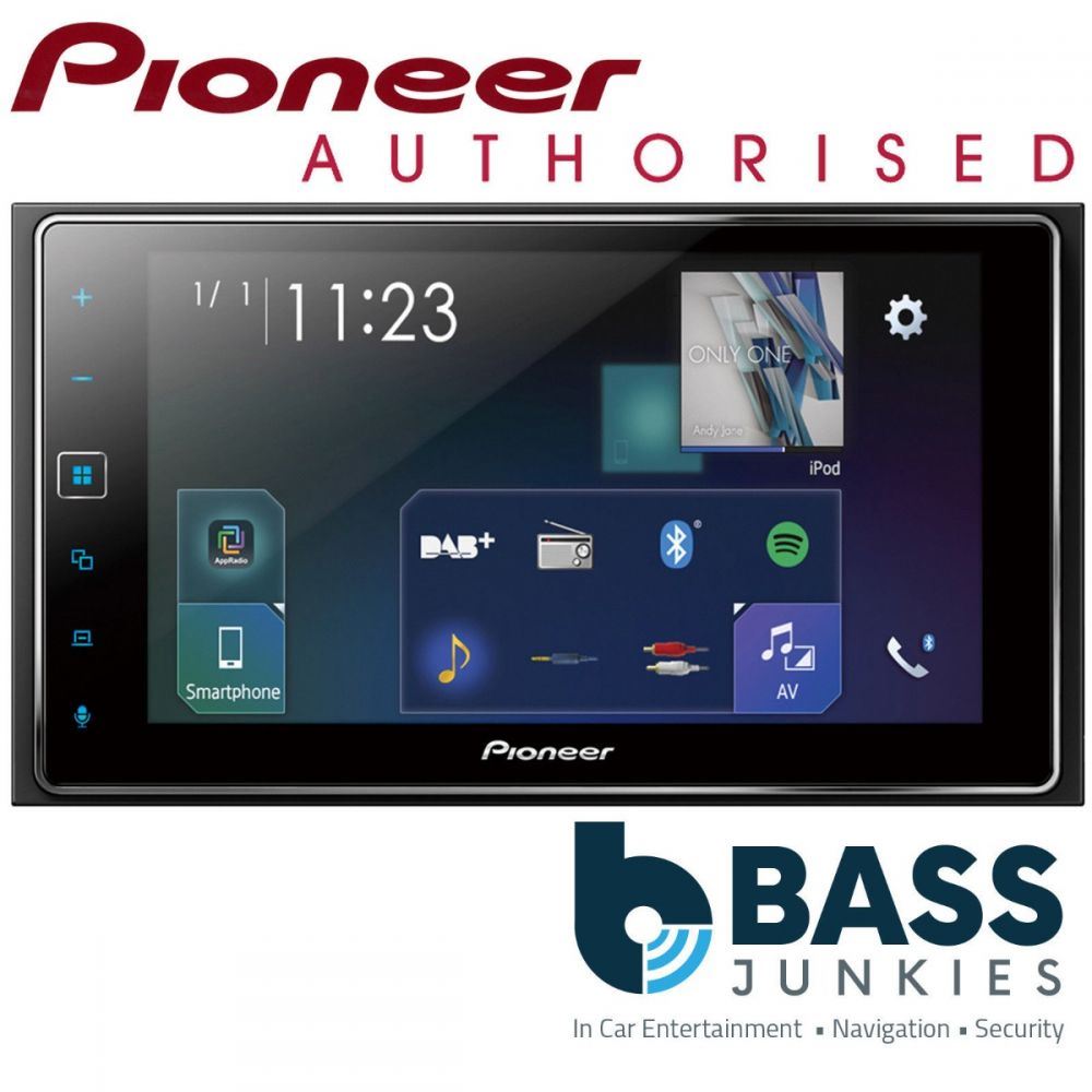 Pioneer SPH-DA130DAB 6.2" DAB Radio Bluetooth CarPlay Spotify Android Car Stereo