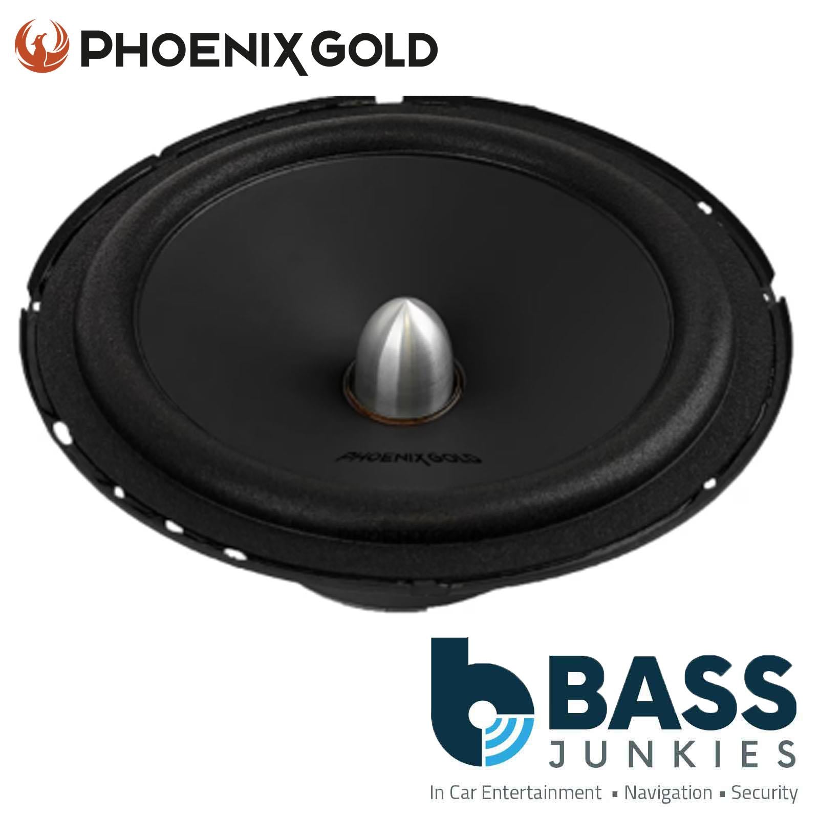 Phoenix Gold - 2-Way Component Speaker + 6.5" Midrange Woofers + 1 Tweeters 30W RMS 60W MAX