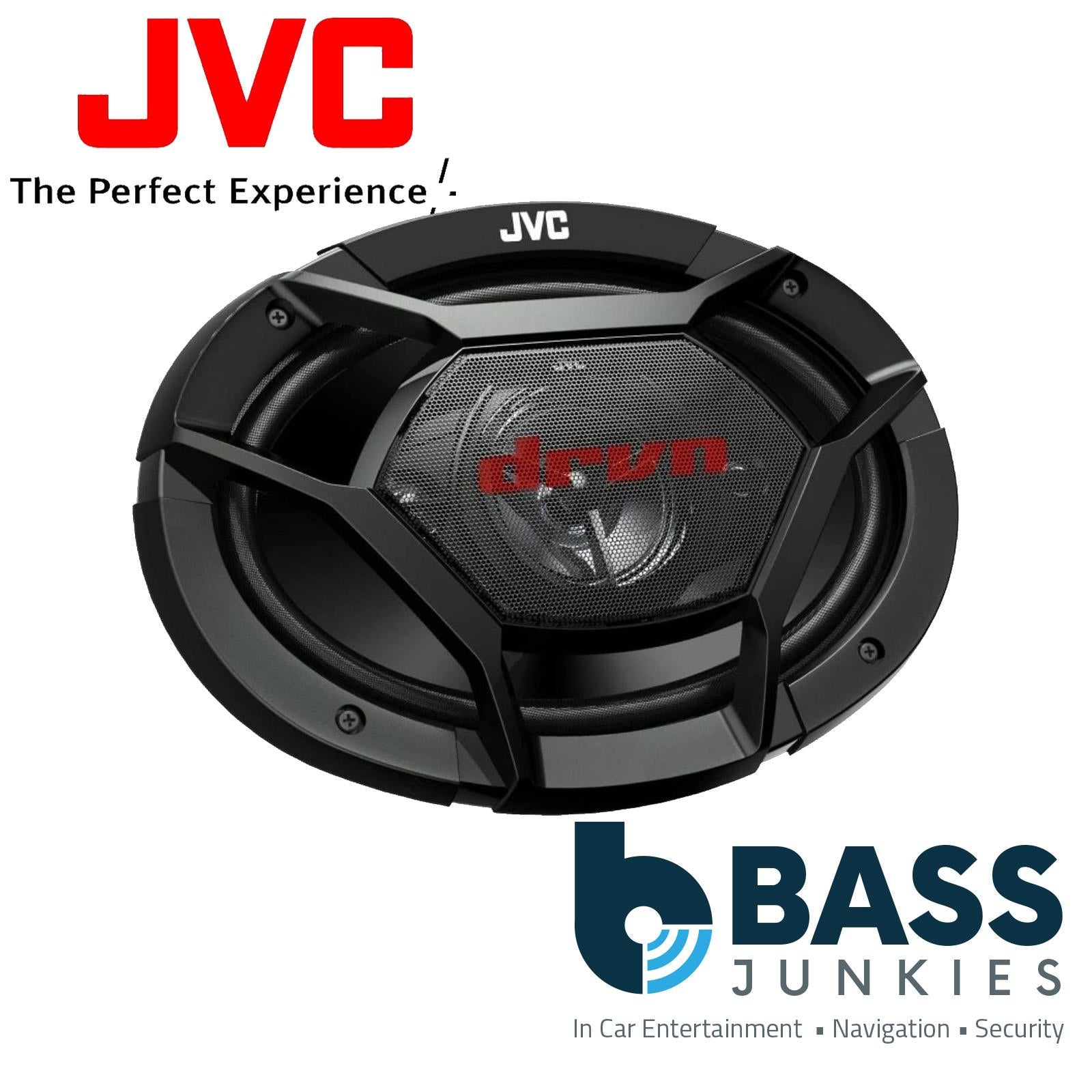 JVC CS-DR6930 3-Way 1000 Watts a Pair 6x9" Rear Parcel Shelf Car Van Speakers