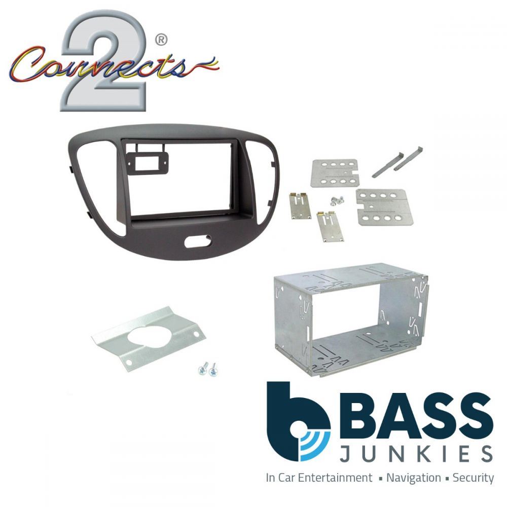 Connects2 CT23HY13 Hyundai i10 2008 - 2013 Car Stereo Double Din Fascia Panel