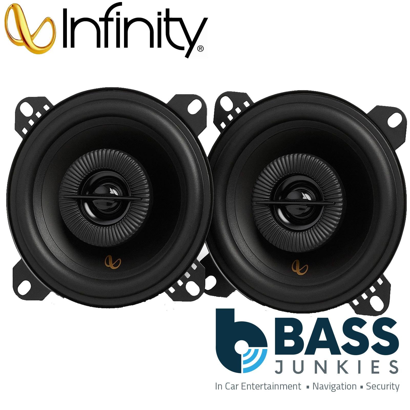 Infinity By Harman - Alpha 403F 320 Watts 4-inch 10cm 2-way Car Dash Speakers