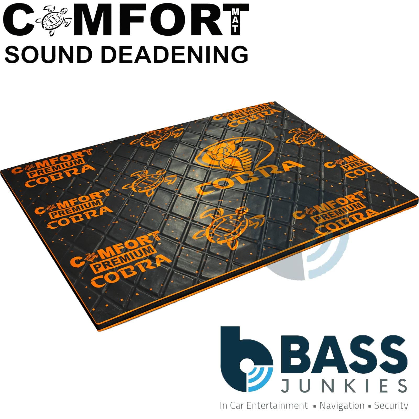 Comfort COBRA - 10 Sheets 2.3mm 500x700mm Sound Deadening Mat Kit