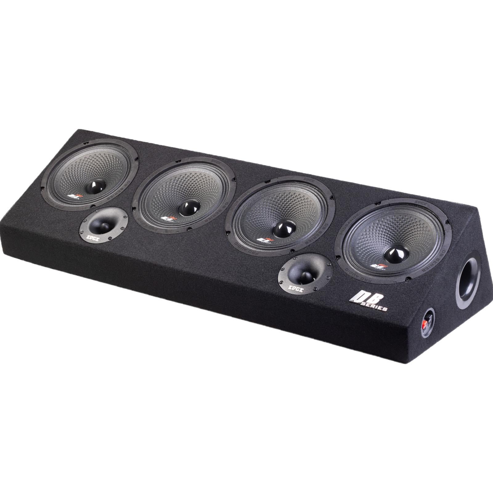 Edge EDBPB8-E5 - 1720 Watts Dual 2 Ohm Full Range Pro Car Audio Enclosure