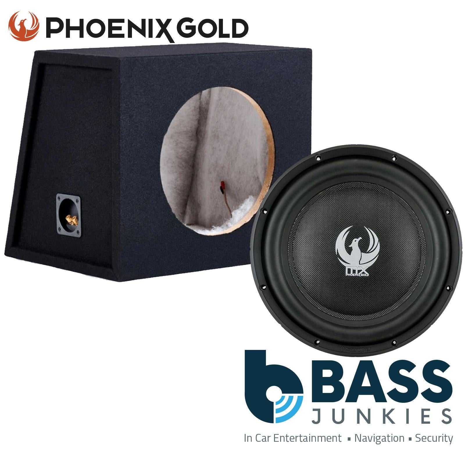 Phoenix Gold 600 Watts 12" Sub 4 Channel Amp 6"x9" Car Speakers Bass Box Kit