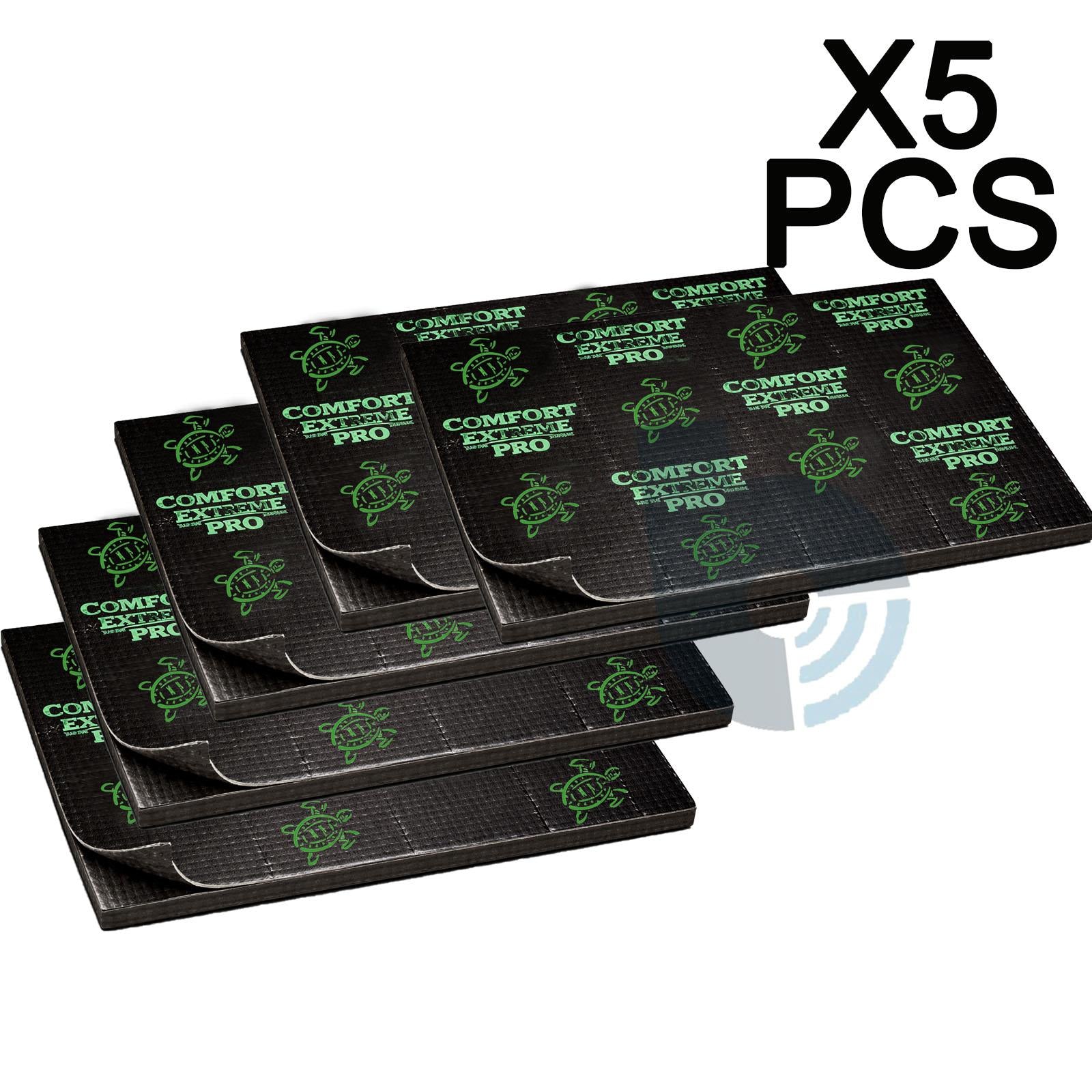Comfort EXTREME PRO MAX - 5 Sheets 8mm 350x470mm Sound Deadening Mat Kit