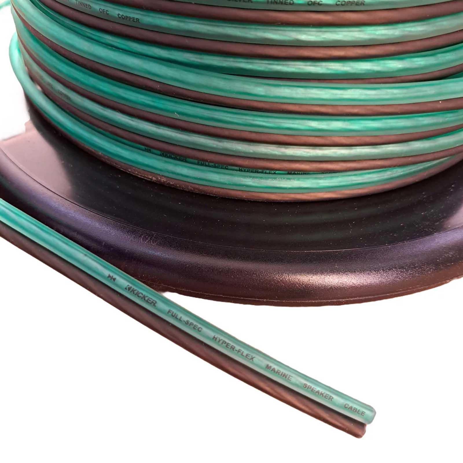 Kicker 47KMW16400 - 16 AWG Marine Speaker Wire OFC 400ft Cable Reel