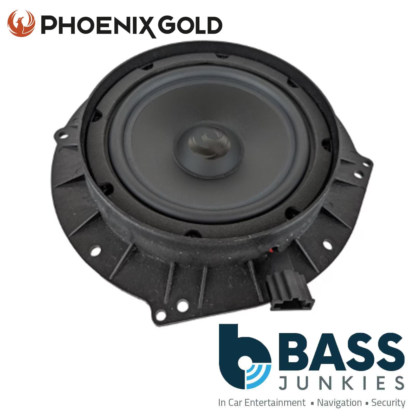 Phoenix Gold – 6.5" Midbass Speakers to replace 8" OEM Speakers in Audi Vehicles