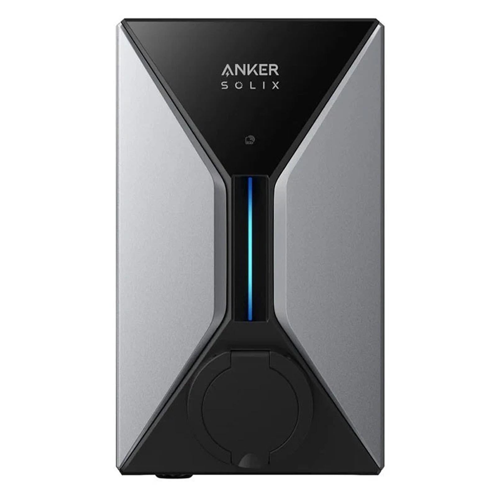 Anker SOLIX - Smart EV Charger 7.4kW Type 2 Tethered EV Charger with 5m Charging Cable