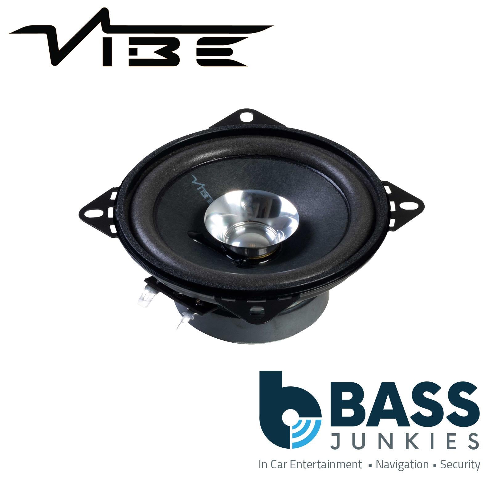 VIBE DB4-V4 Critical Link 4 Inch Dual Cone Car Audio Single Speaker Replacement