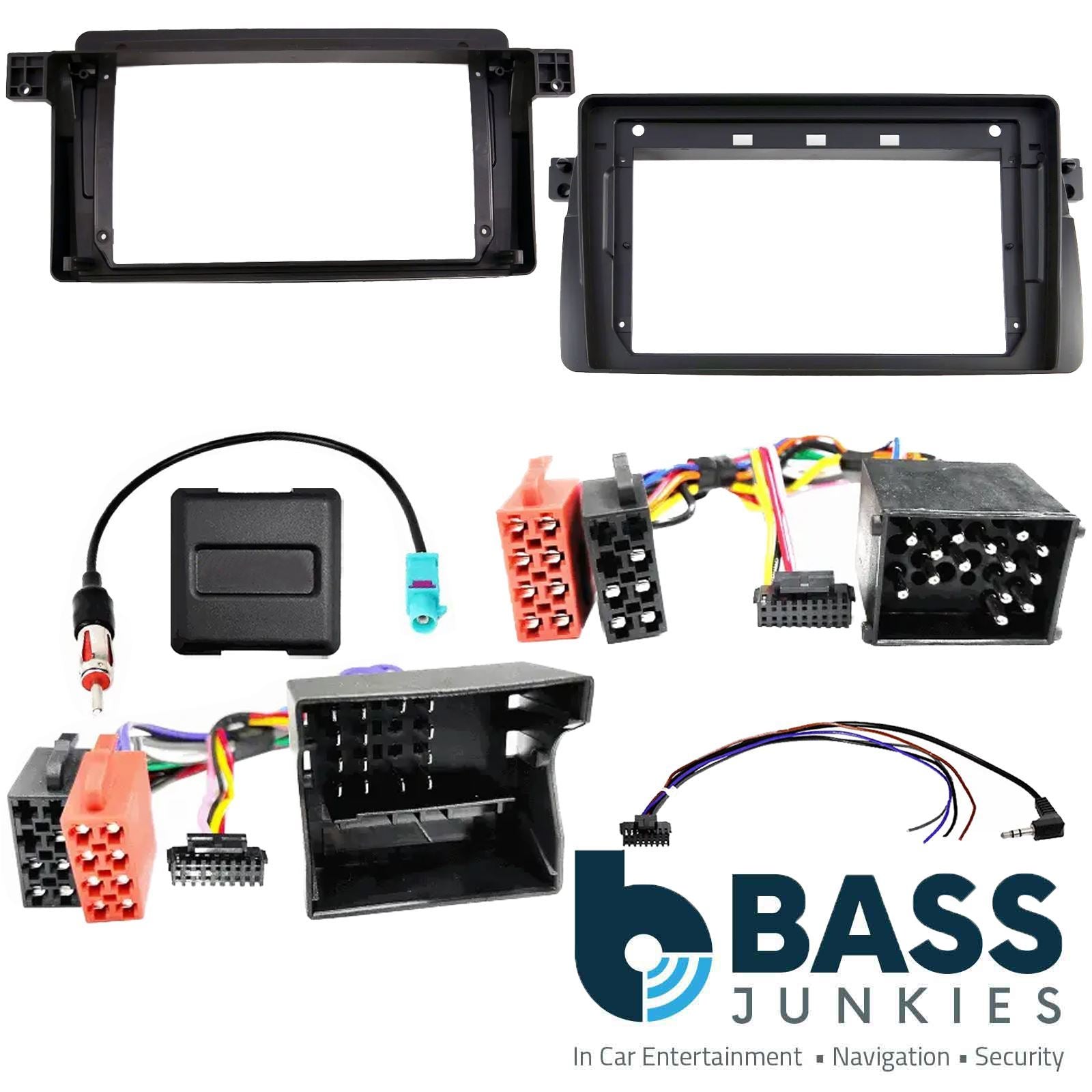 Stinger 9" DAB CarPlay Android Car Stereo Kit For BMW 3 Series E46 1998 - 2005