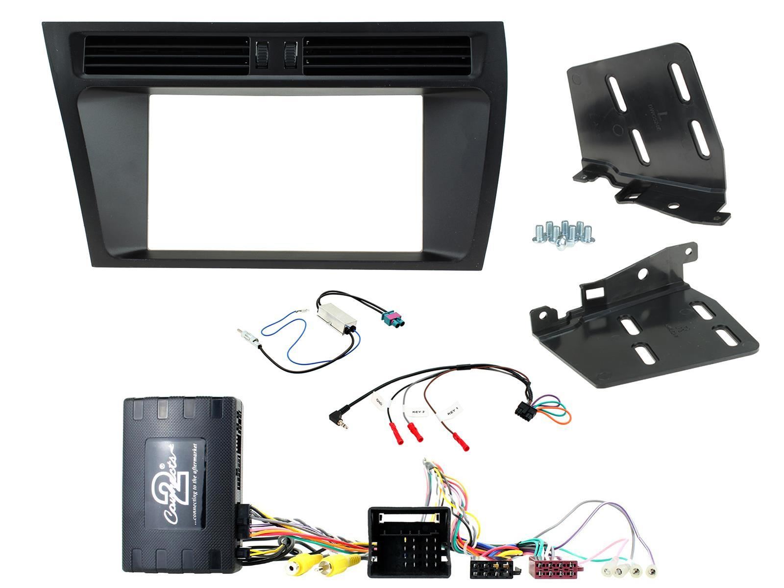 Connects2 Double Din Stereo fitting kit for LHD (left had drive) Audi A4 2008-2015 | A5 2008-2015 Vehicle Specific Stereo Screen Steering Controls Fitting Kit