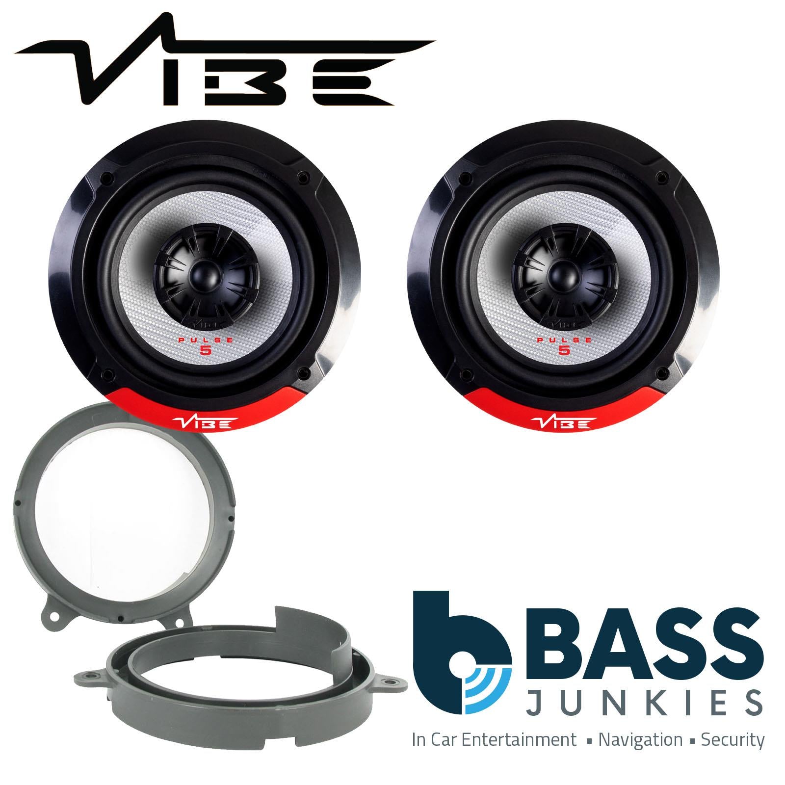 Vibe PULSE5-V3 Coaxial Speakers Fits Renault Clio 2005-12 | Twingo 07-11