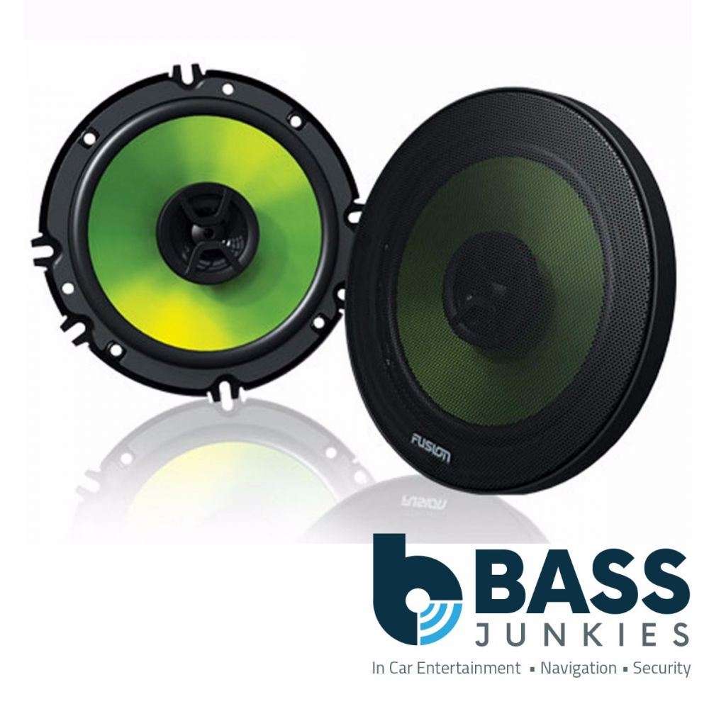 FUSION FR6021 420 Watts a Pair 16cm 6" 2 Way Car & Van Door Shelf Speakers