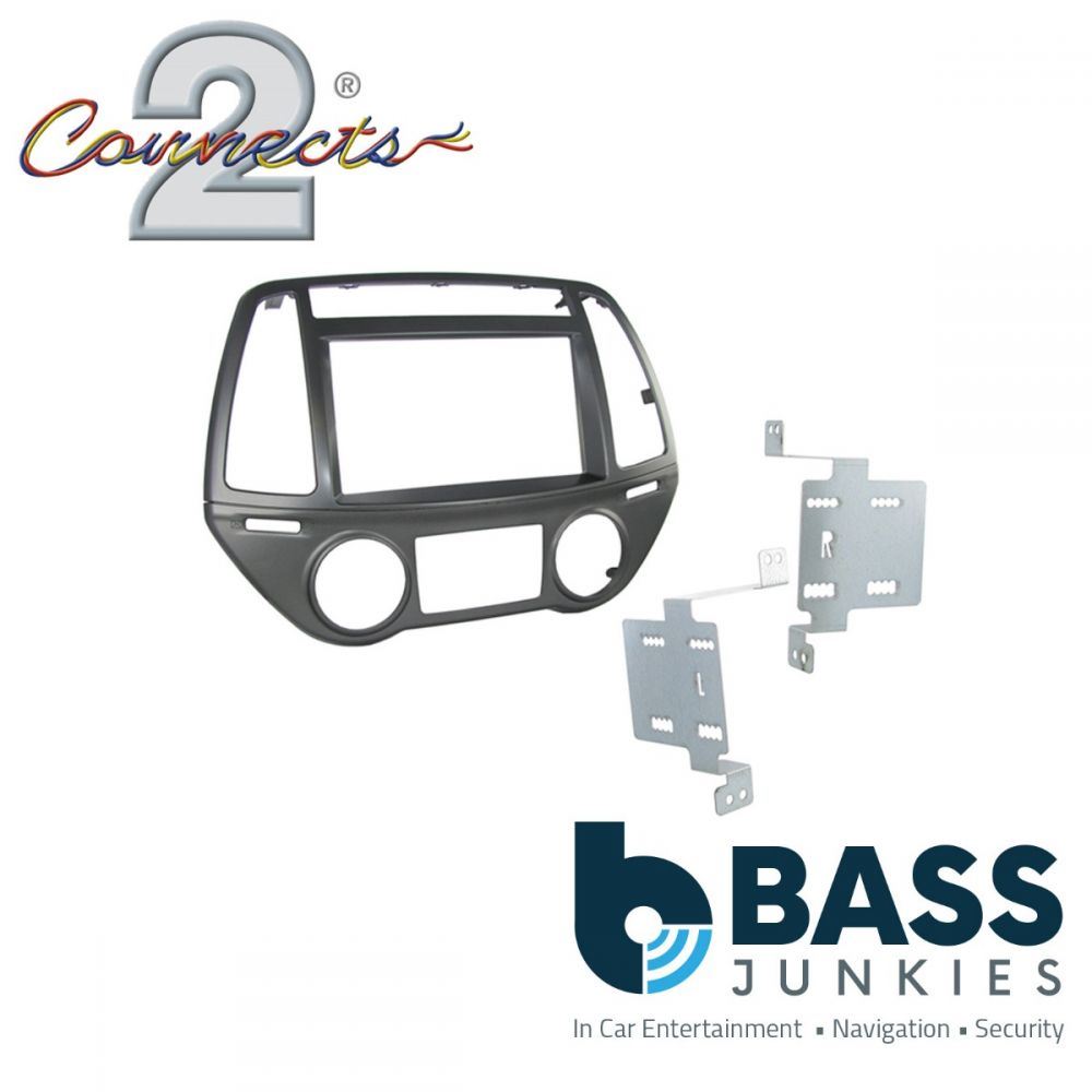 Connects2 CT23HY34 Hyundai i20 2012 Onwards Car Stereo Double Din Fascia Panel