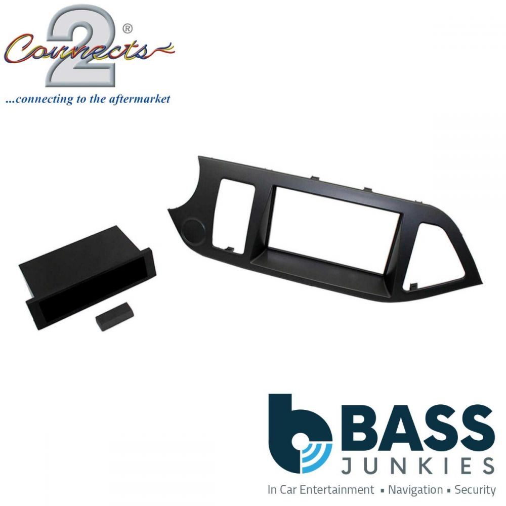 Connects2 CT24KI21L - Kia Picanto 2011 Onwards Single Din Fascia Panel