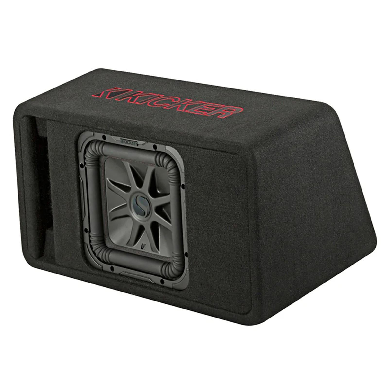 Kicker 45VL7R102 - 1000W 10" L7R Loaded Car Subwoofer Enclosure 2 Ohm