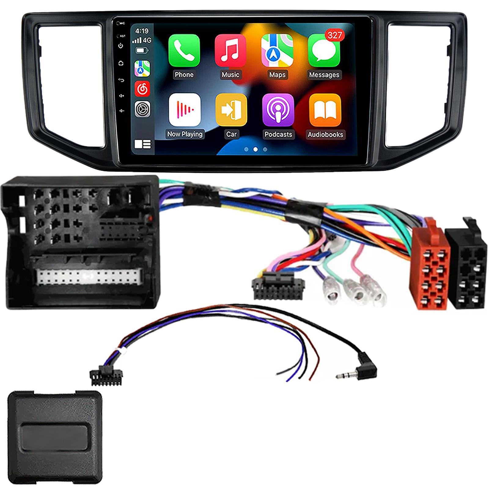 UPGRADED 9" CarPlay Android Car Stereo Fitting Kit For VW Crafter Van 2017 Onwards