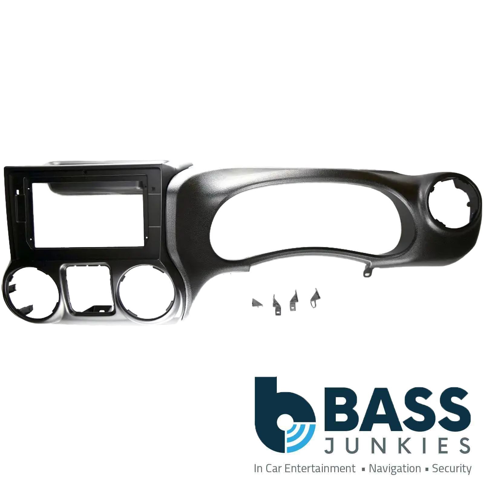 Stinger 9" DAB CarPlay Android Car Stereo Kit For Jeep Wrangler Rubicon 2015-17