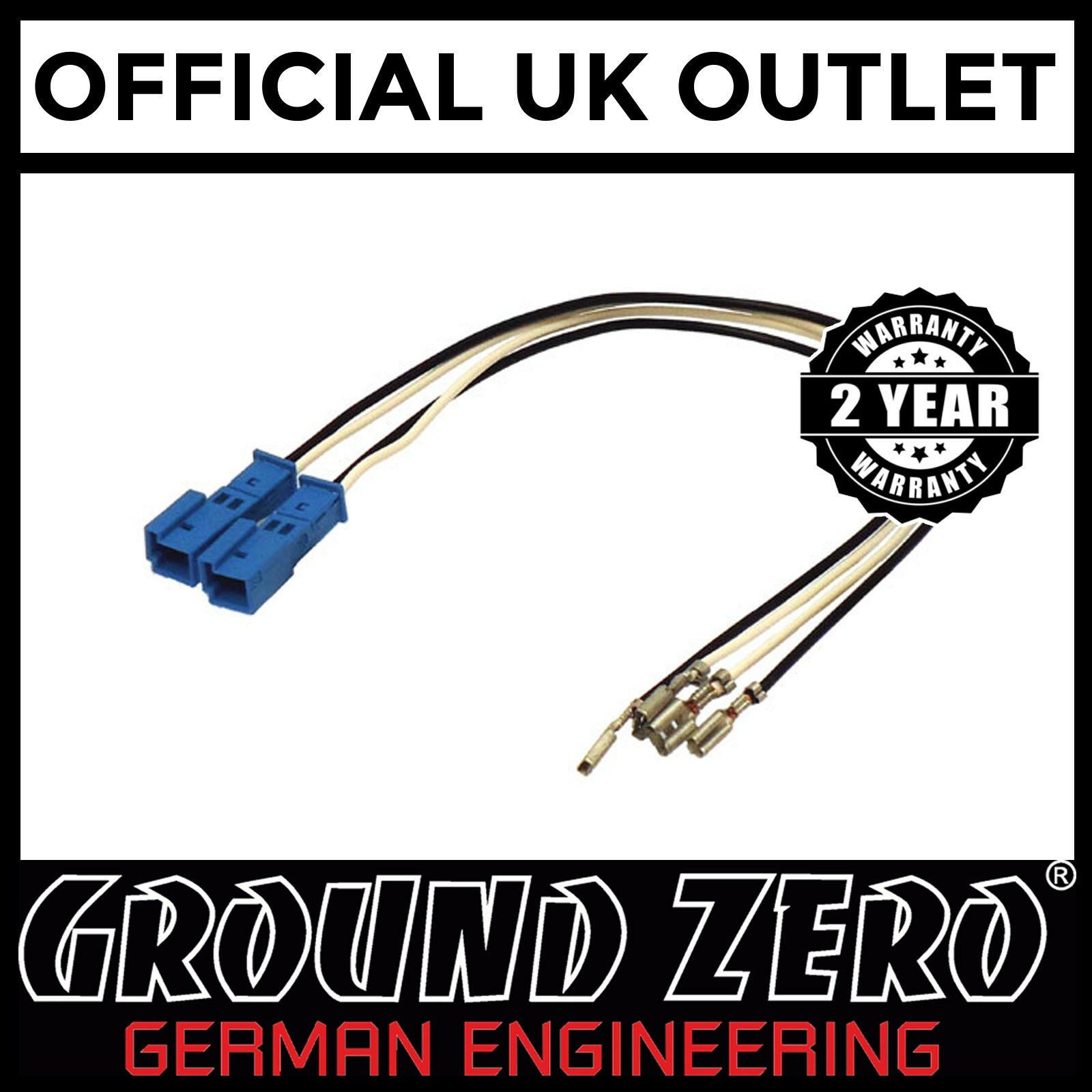 BMW 1 Series E81 2004 - 2010 Car Speaker Wiring Cable Adaptor Pair