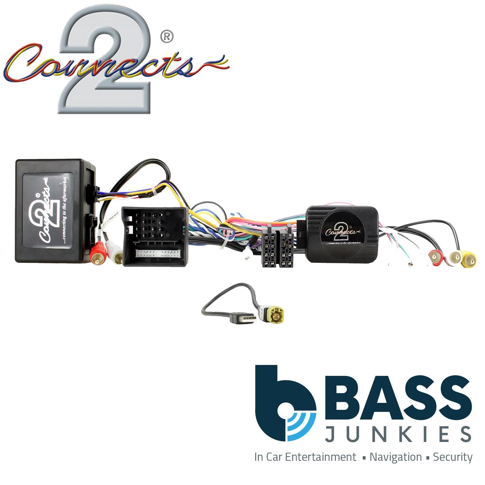 Connects2 CTSPO007.2 - Porsche Panamera/Macan/Cayenne/911 PCM 3.1 Car Stereo Steering Wheel Interface