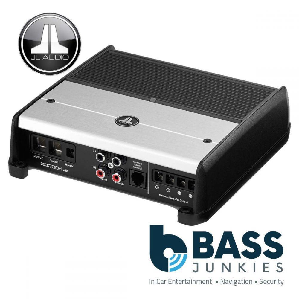 JL XD300/1V2 - 300 Watts Monoblock Class D Subwoofer Bass Car Amplifier