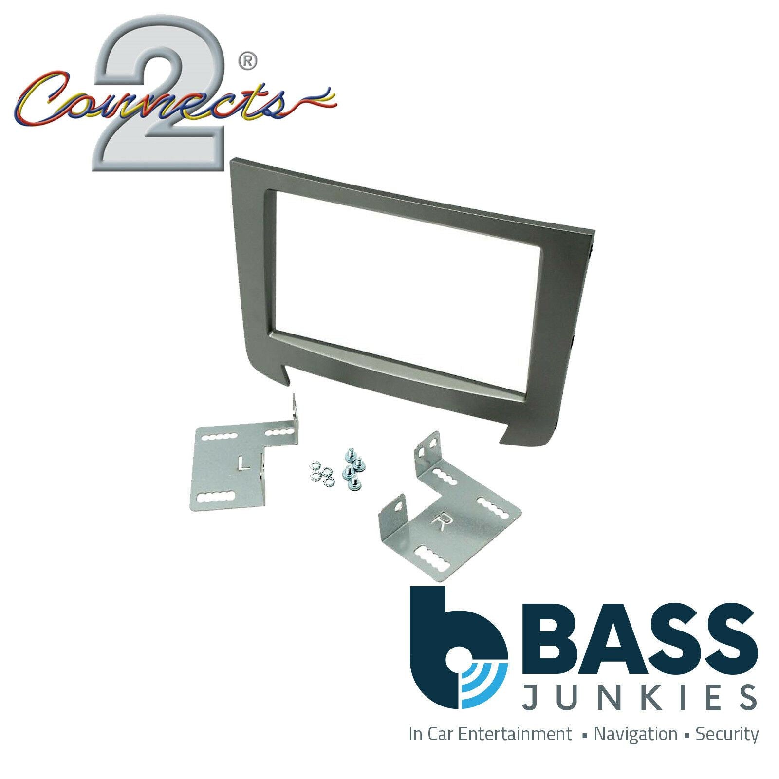 Connects2 CT23SY10 - SSangYong Rexton 2013 Onwards Double Din Fascia Panel