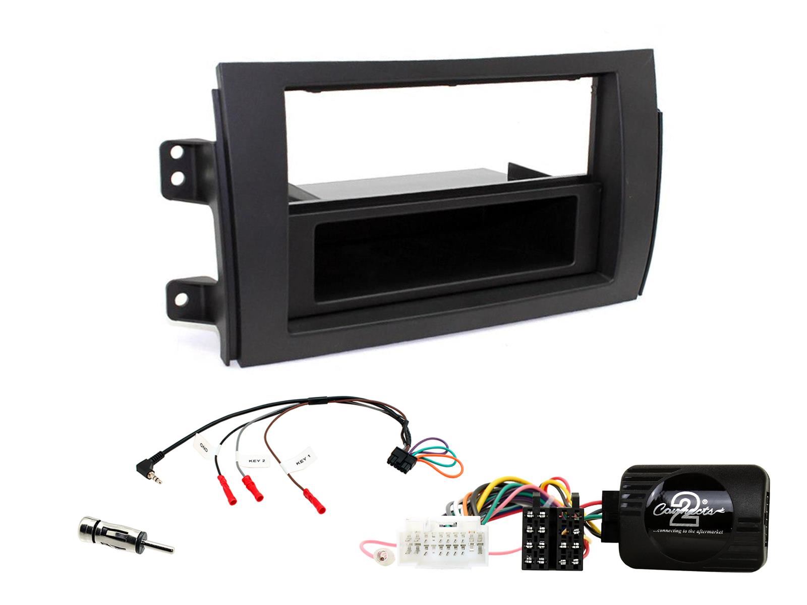 Connects2 CTKSZ03 - Suzuki SX4 2006-2014 Double Din Fascia Installation Kit