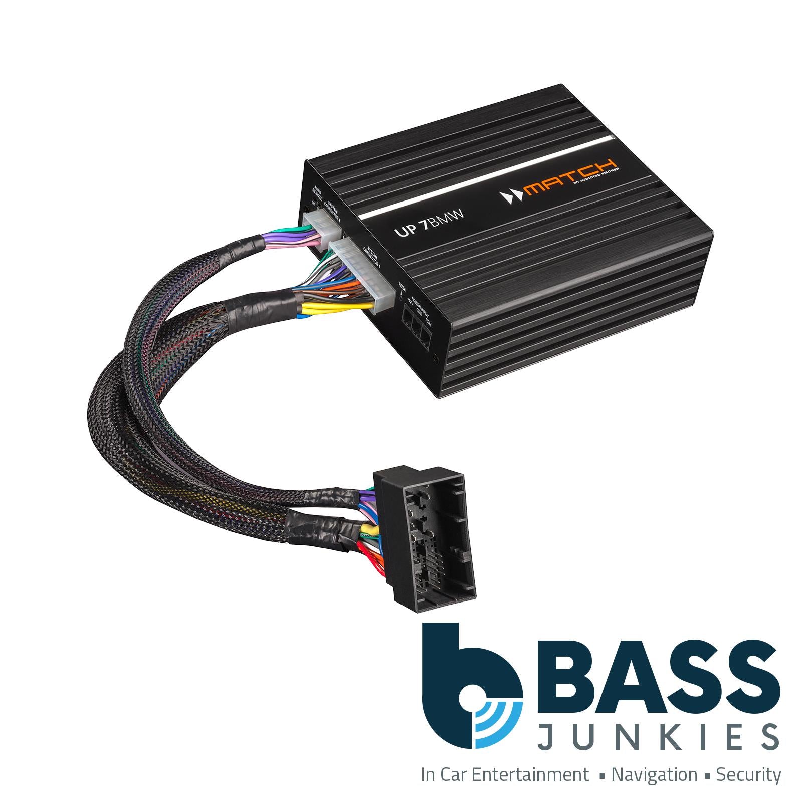 MATCH UP 7BMW 7 Channel Class HD 5 x 130 Watts @ 4 Ohms 8 Channel DSP (64 Bit) Frequency Response: 20 Hz - 22,000 Hz, DSP Power:295 MHz