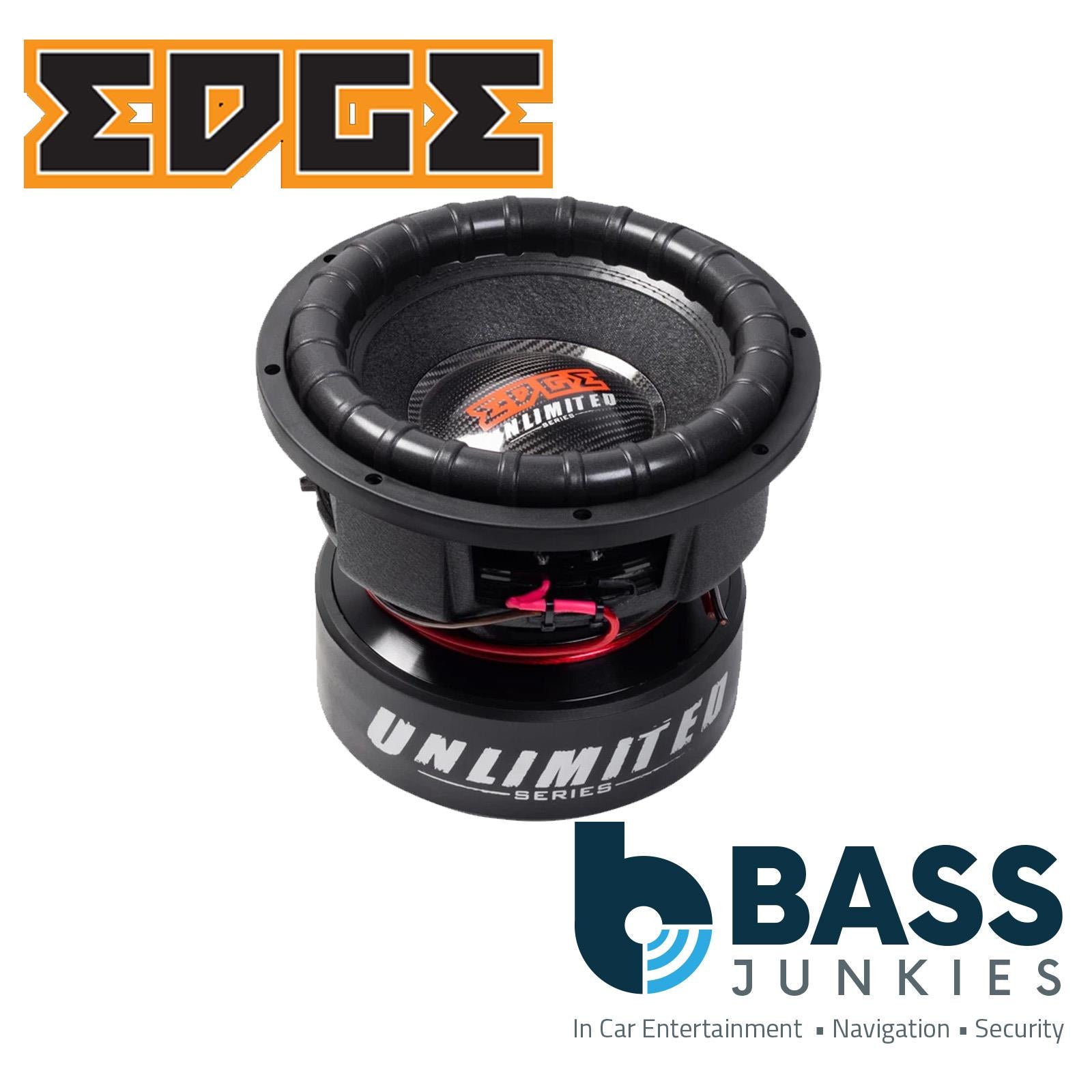 EDGE EDU12SPL-E2 - Unlimited Series 12 inch 10000 Watts Max SPL Car Subwoofer