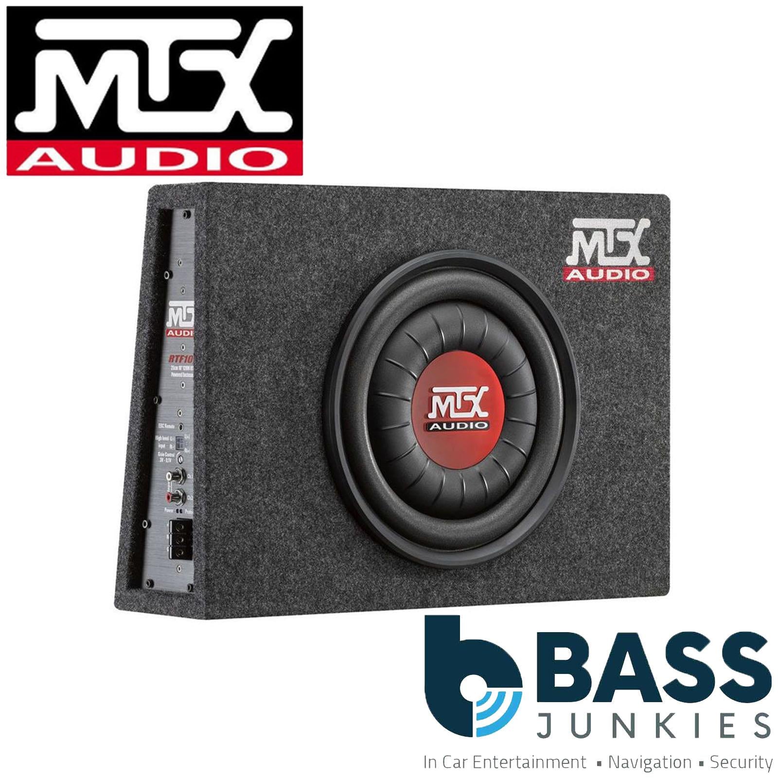 MTX RTF10P - Road Thunder 10" 400 Watts Powered Car Sub Subwoofer Enclosure
