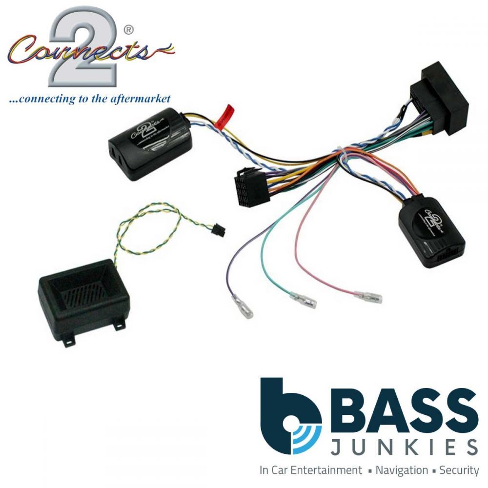 Connects2 CTSJP003.2 Jeep Renegade 2015 Onwards Car Stereo Radio Steering Wheel Interface Stalk Control