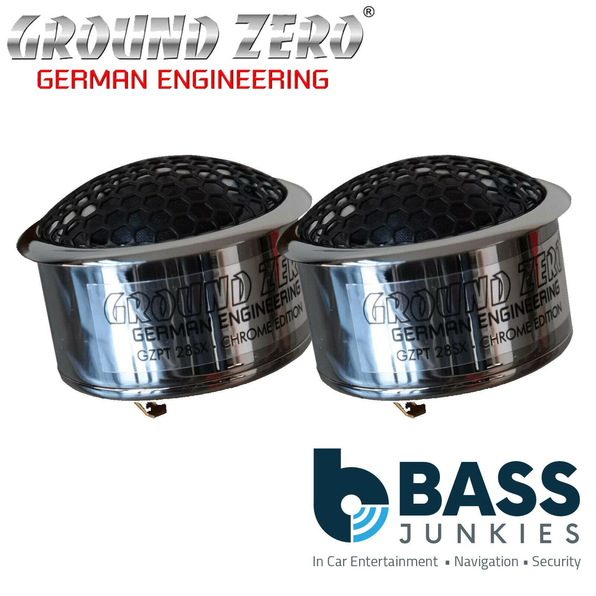 GROUNDZERO 28 mm / 1.1� Silkdome tweeter - 100 / 150 W