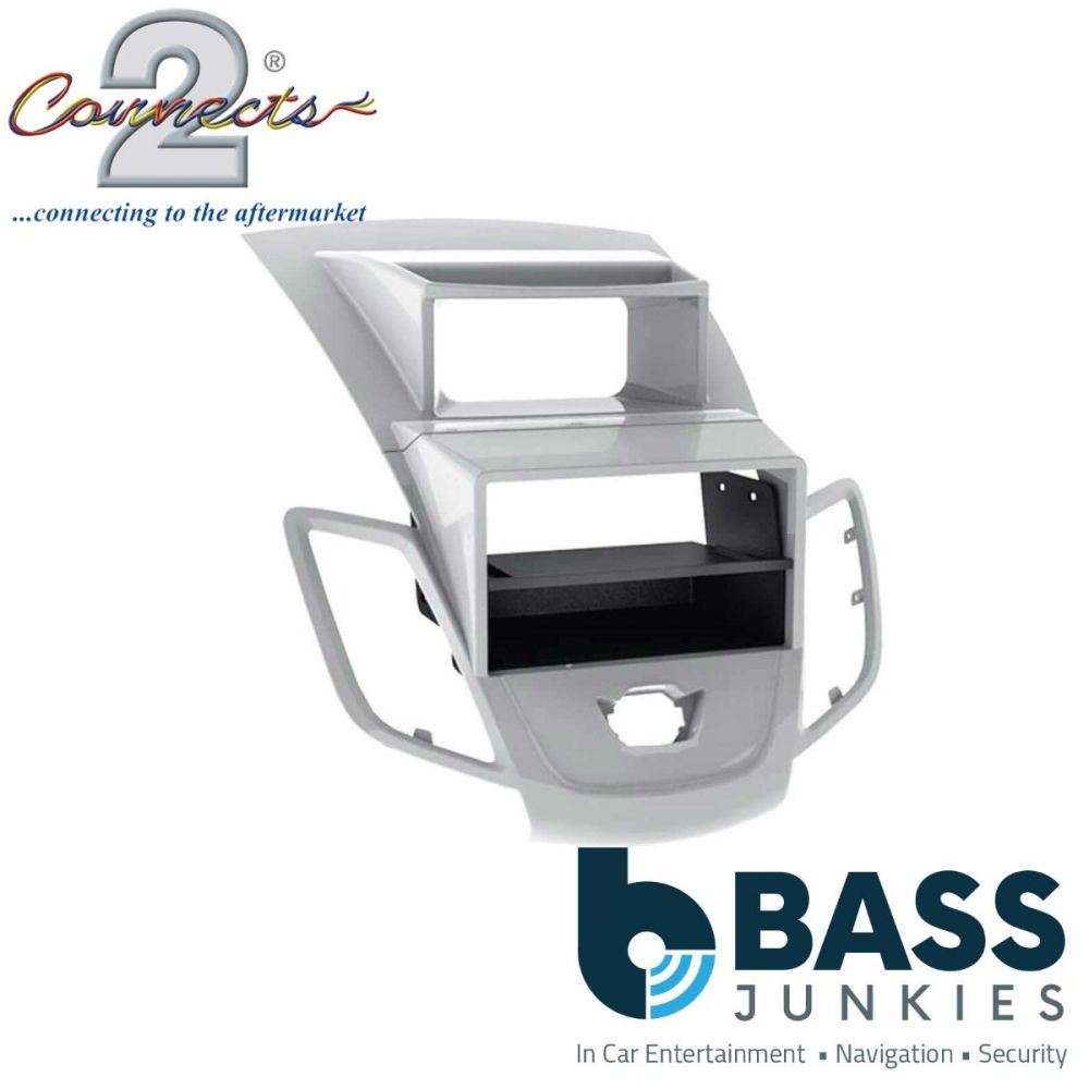Connects2 CT24FD34 - Ford Fiesta 2008 Onwards Double Din Fascia Panel