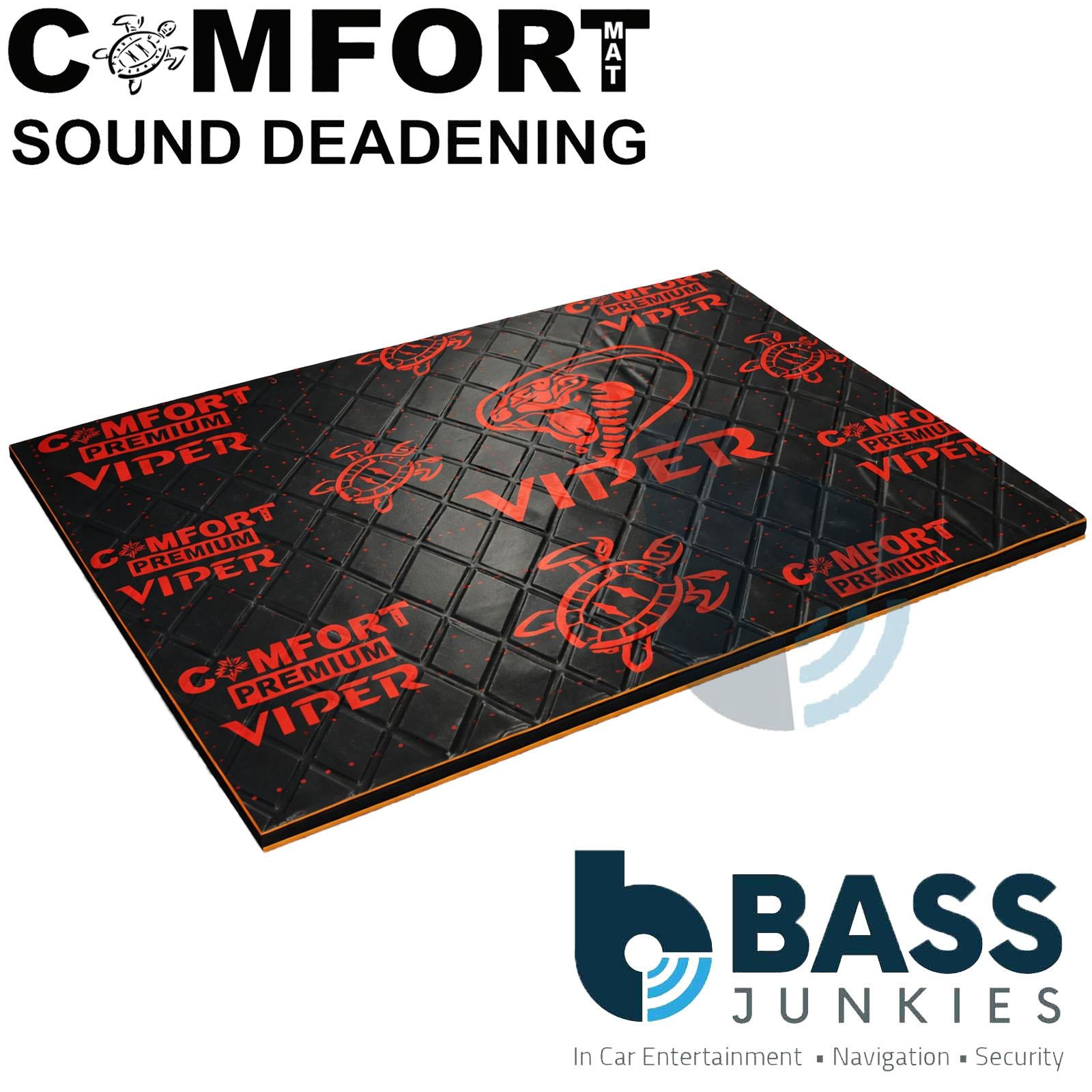Comfort VIPER - 10 Sheets 3mm 500x700mm Sound Deadening Mat Kit