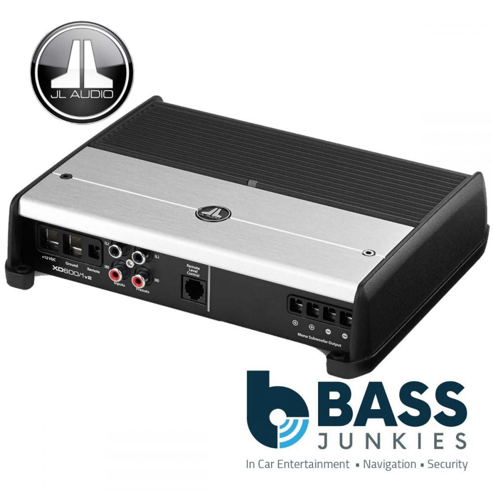 JL Audio XD600/1V2 - XDv2 600 Watts Monoblock Class D Subwoofer Car Amp Amplifier
