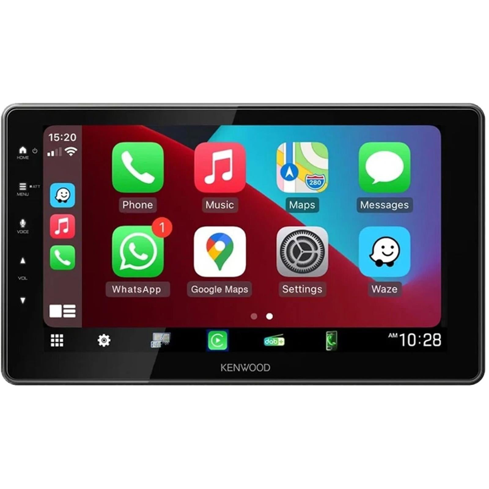 Kenwood DMX-F920DS - 9" Floating HD Wireless CarPlay Android Bluetooth DAB+ Radio Car Stereo Screen