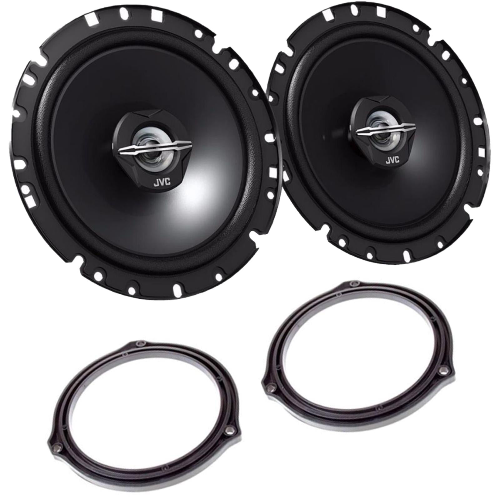 Ford C-Max MK1 2003 -14 JVC 17cm 6.5 Inch 600 Watts 2 Way Rear Door Car Speakers