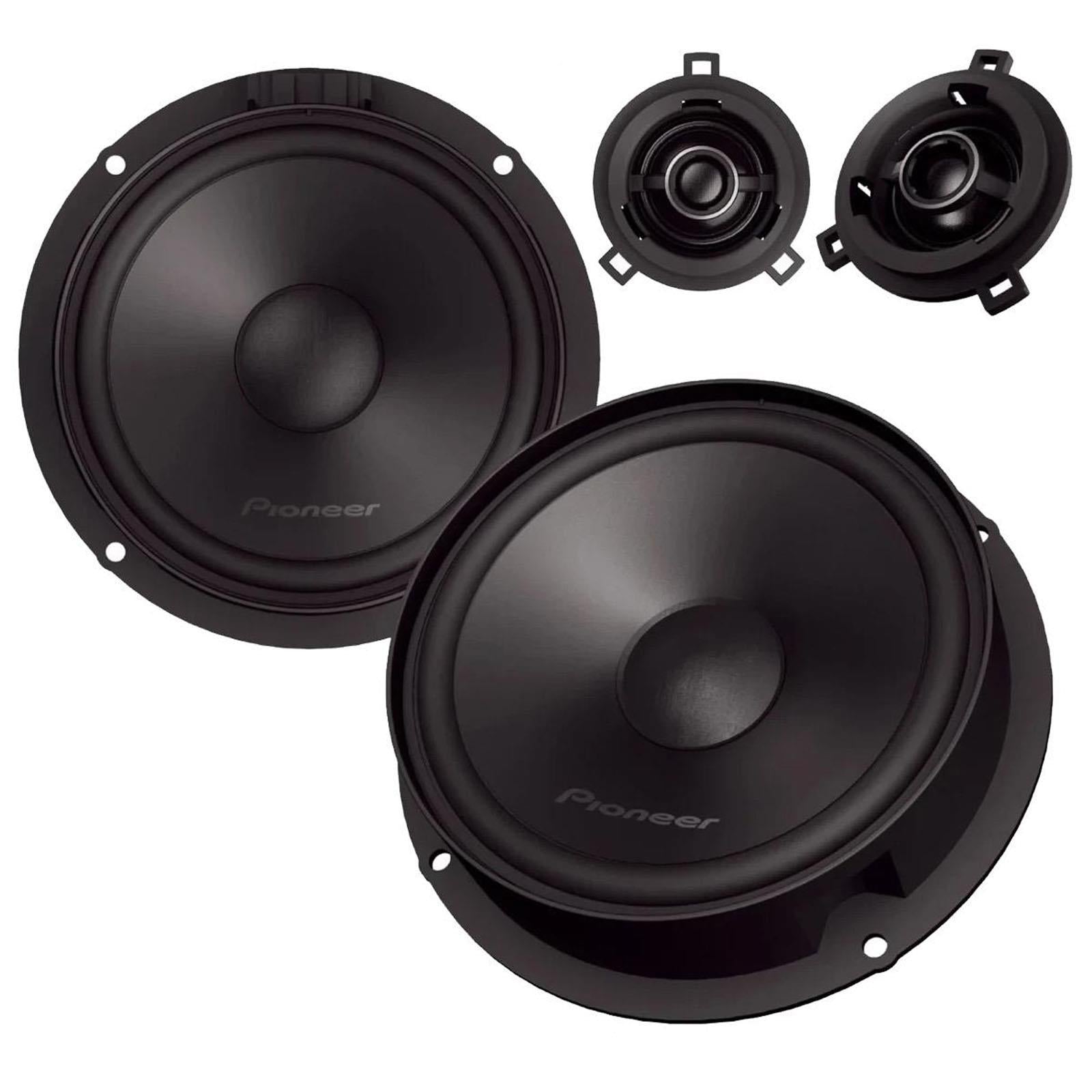 Pioneer 700 Watts 6.5" Component Rear Door Car Speakers for VW Teramont 2017 On